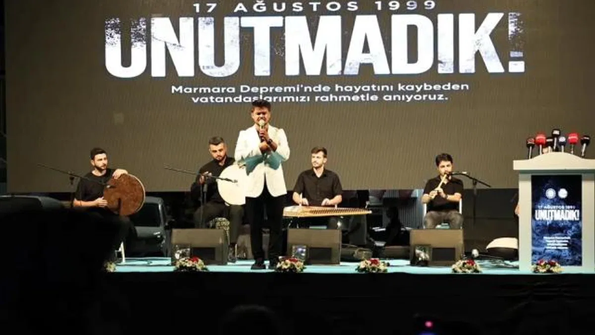 17 Ağustos’un 26. yılı Sakarya’da anıldı