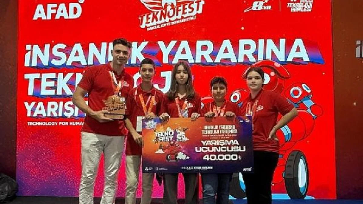 İzmirli Öğrencilerden TEKNOFEST 2025’te “ExoShoulder: Akıllı Omuz Destek Sistemi Projesi” ile Büyük Başarı
