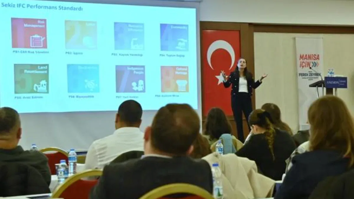 Manisa ile IFC işbirliğinde çevresel ve sosyal kapasite geliştirme eğitimi