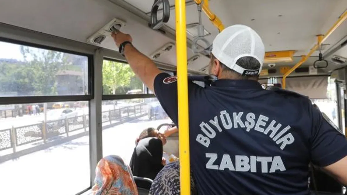 Gaziantep’te toplu taşımaya serinlik denetimi