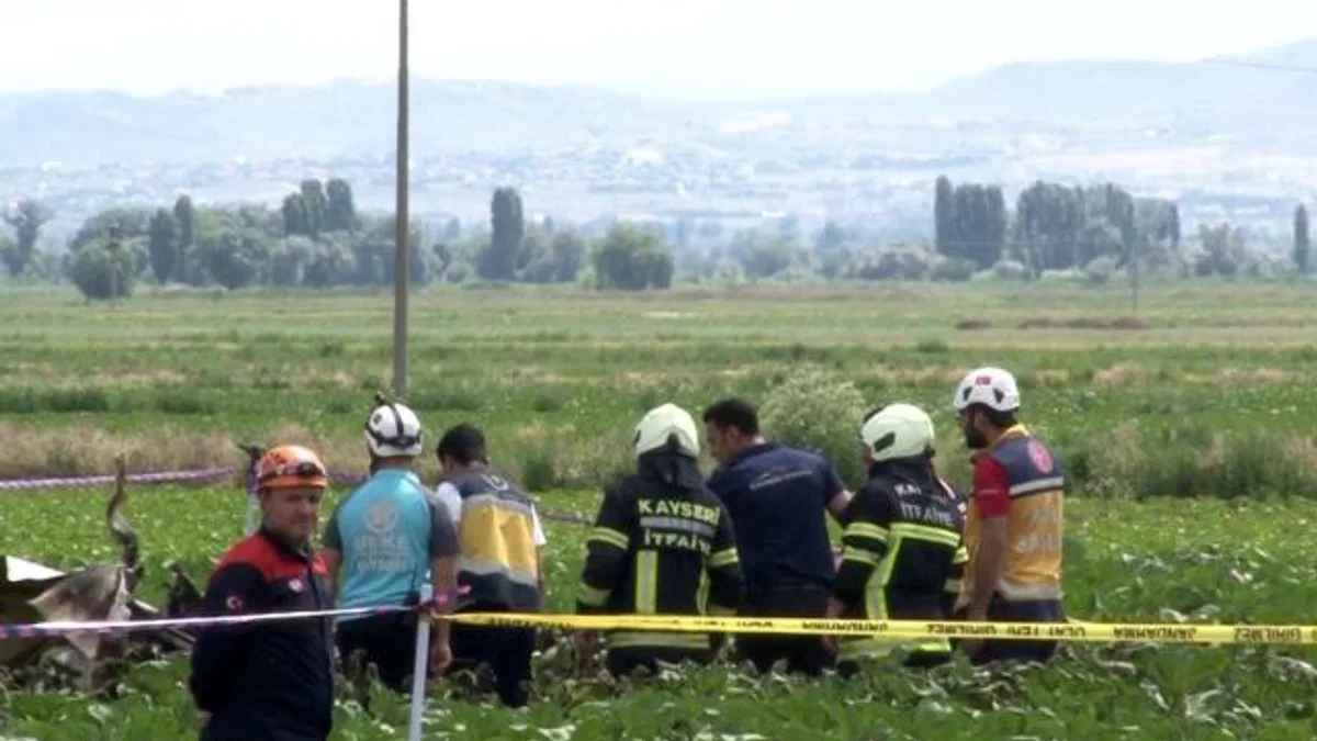 Kayseri’de eğitim uçağı düştü, MSB: İki pilotumuz şehit oldu