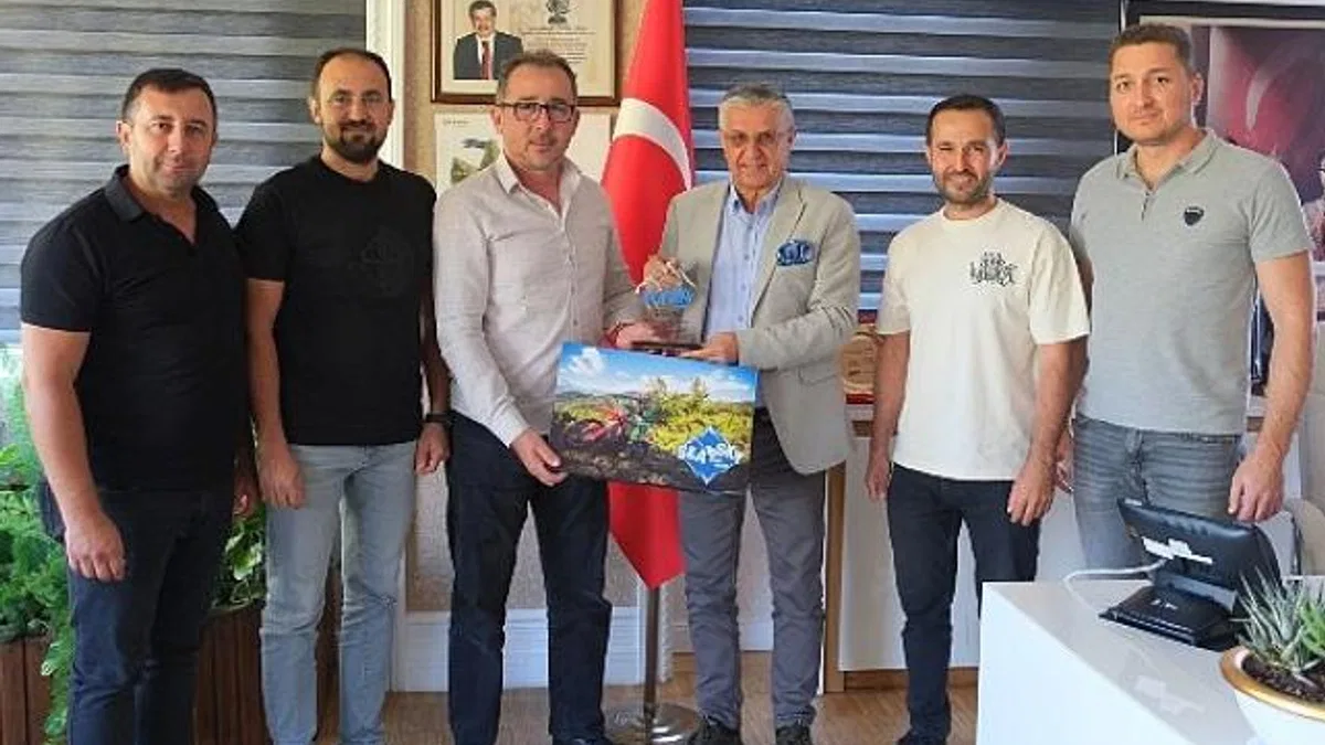 KEMK Başkanı Özdemir’den Başkan Topaloğlu’na teşekkür ziyareti