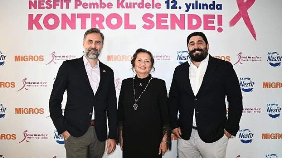 NESFIT “Pembe Kurdele” ile meme sağlığı farkındalığını artırıyor
