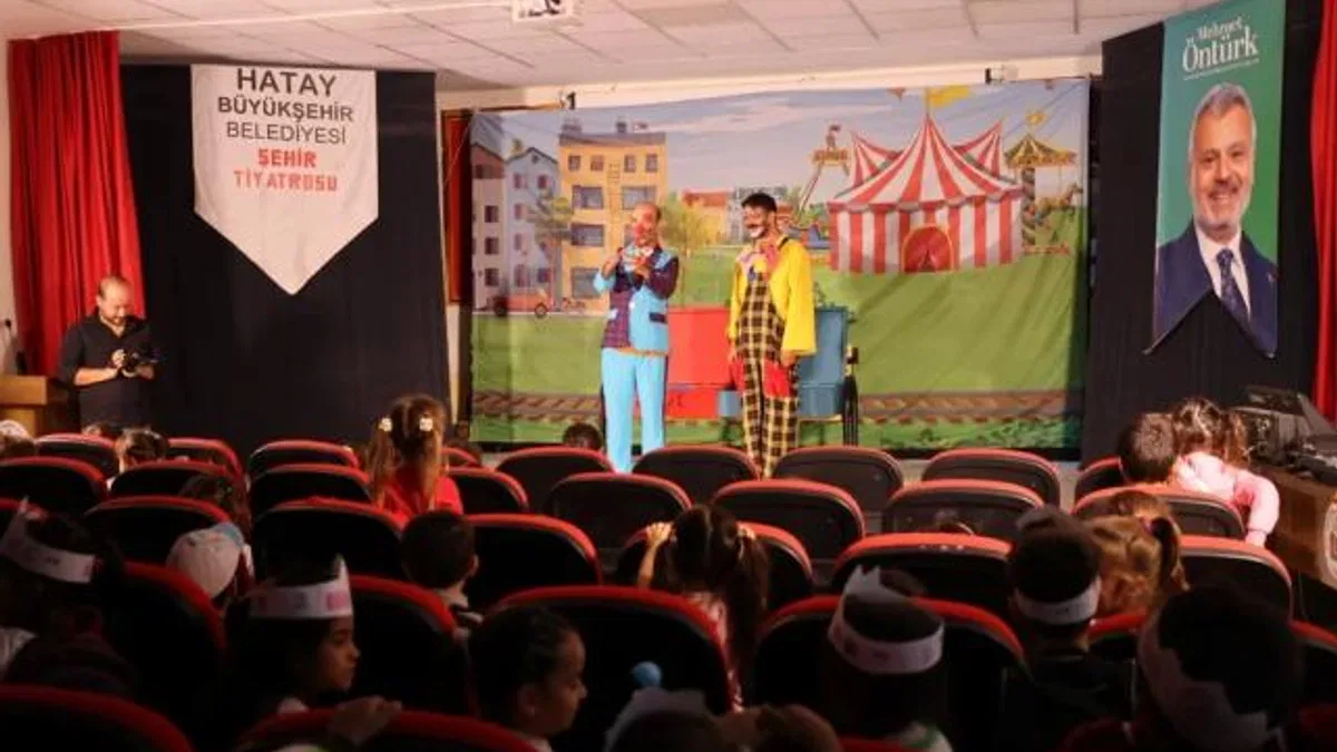 Hatay Şehir Tiyatrosu miniklere hizmet ediyor