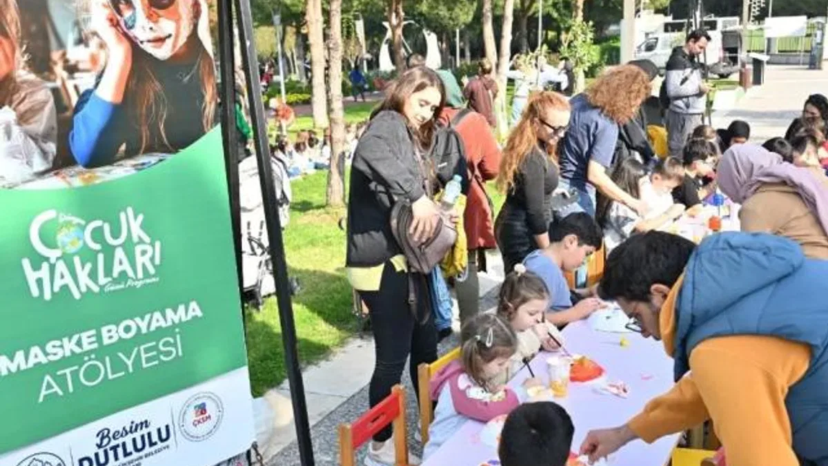 Manisalı çocuklar haklarını eğlenerek öğrendi
