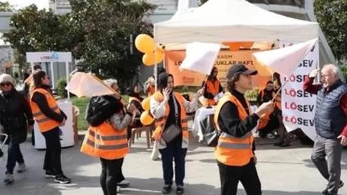 Bakırköy’de Lösemiye farkındalık etkinliği