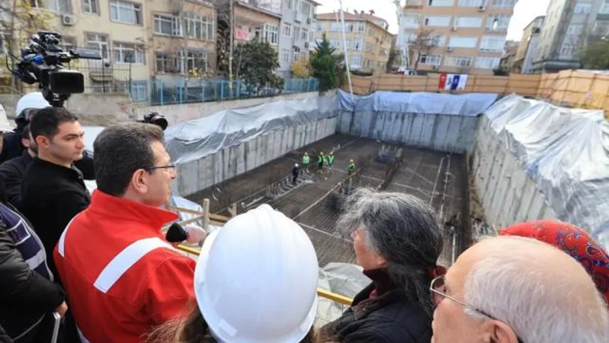 İstanbul Fatih’teki dönüşüme 68 ton demirli temel