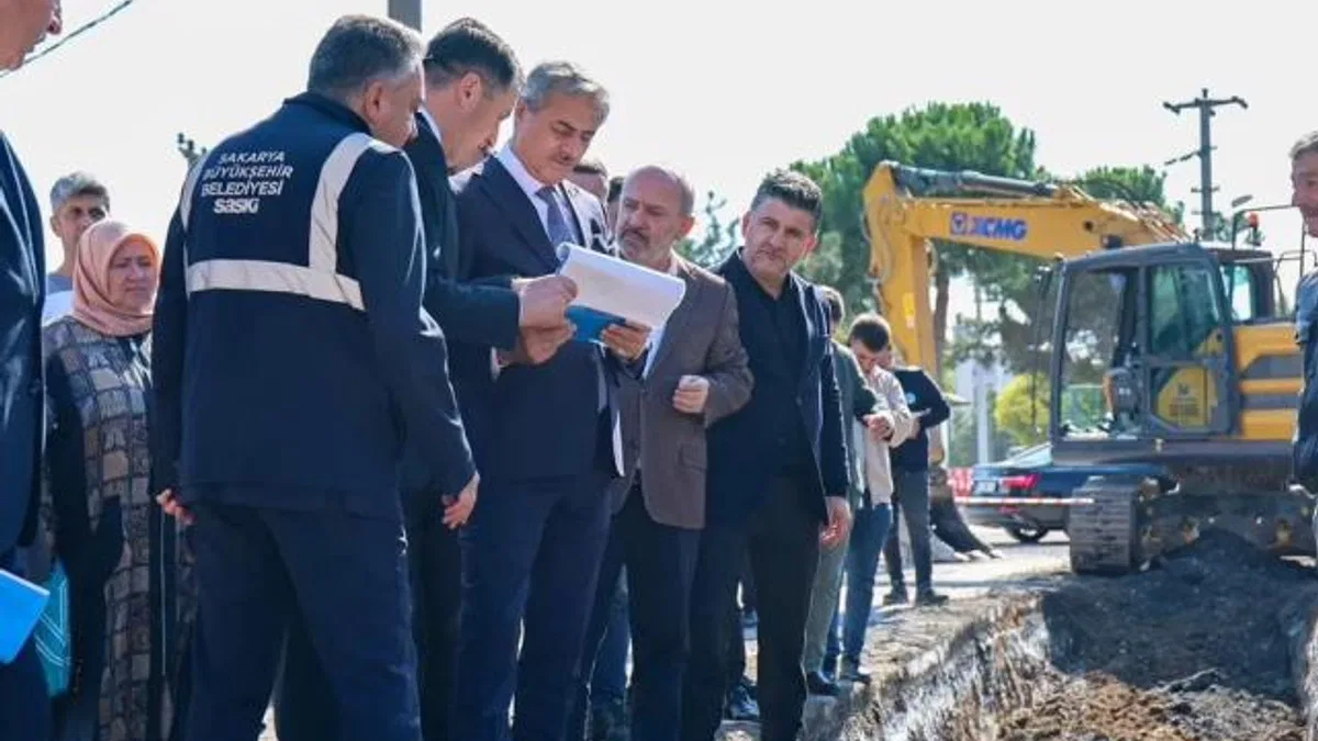 Sakarya Söğütlü’de altyapı güçleniyor