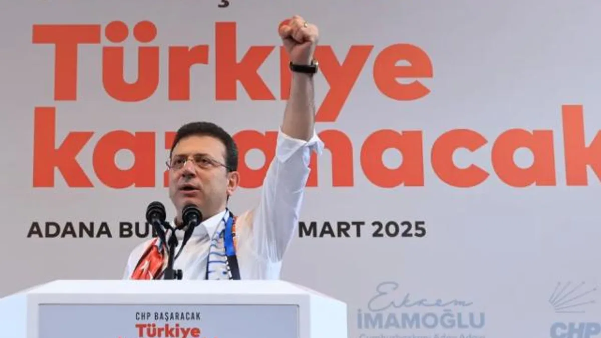 İmamoğlu büyük yolculukta Adana’da