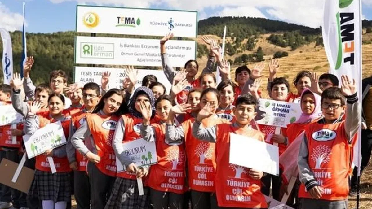 “81 İlde 81 Orman” projesinde sonbahar dikimleri başladı