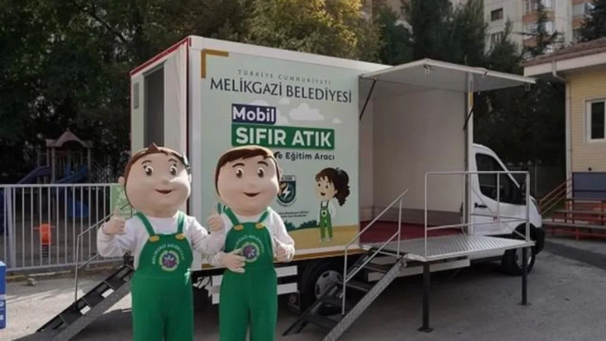 Kayseri Melikgazi’den ‘sıfır atık’ eğitimi