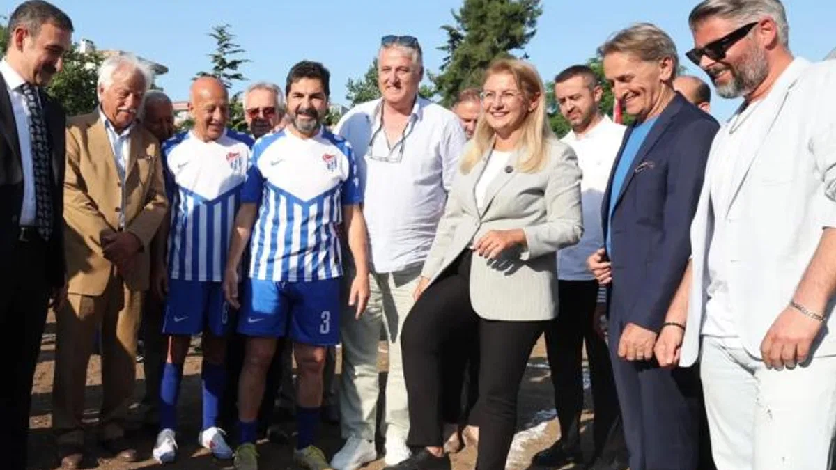 Türk futboluna yıldızlar yetiştiren yüce spor’un tesisi yenilendi