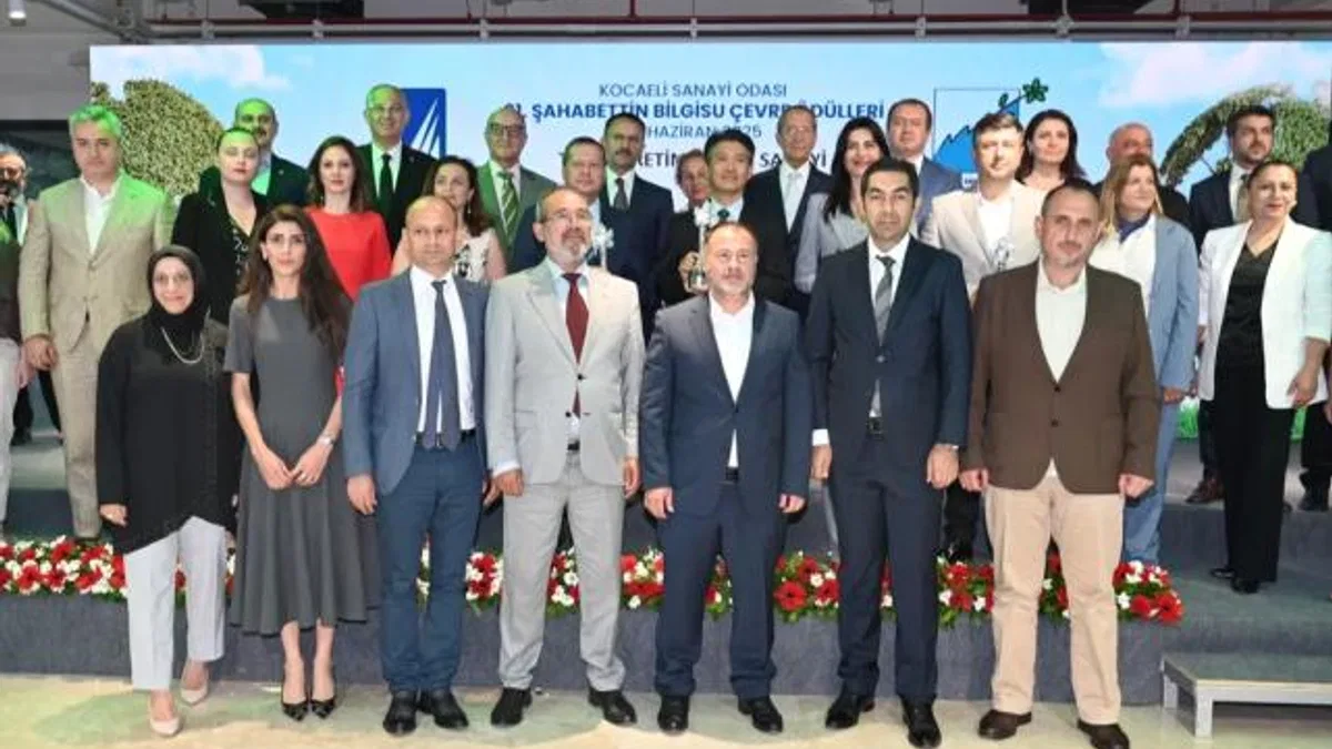 Kocaeli’de çevre bilinci ödüllendirildi