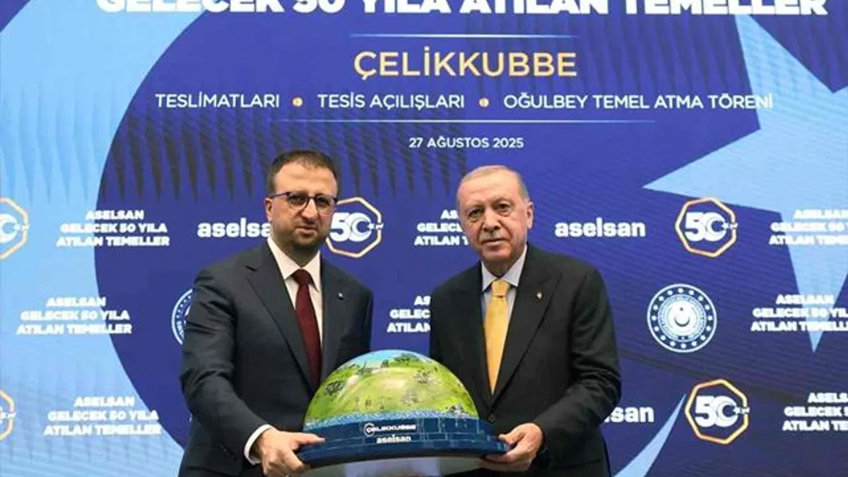 ASELSAN’da büyük gün… Türkiye’nin ‘Çelik Kubbe’si güçleniyor