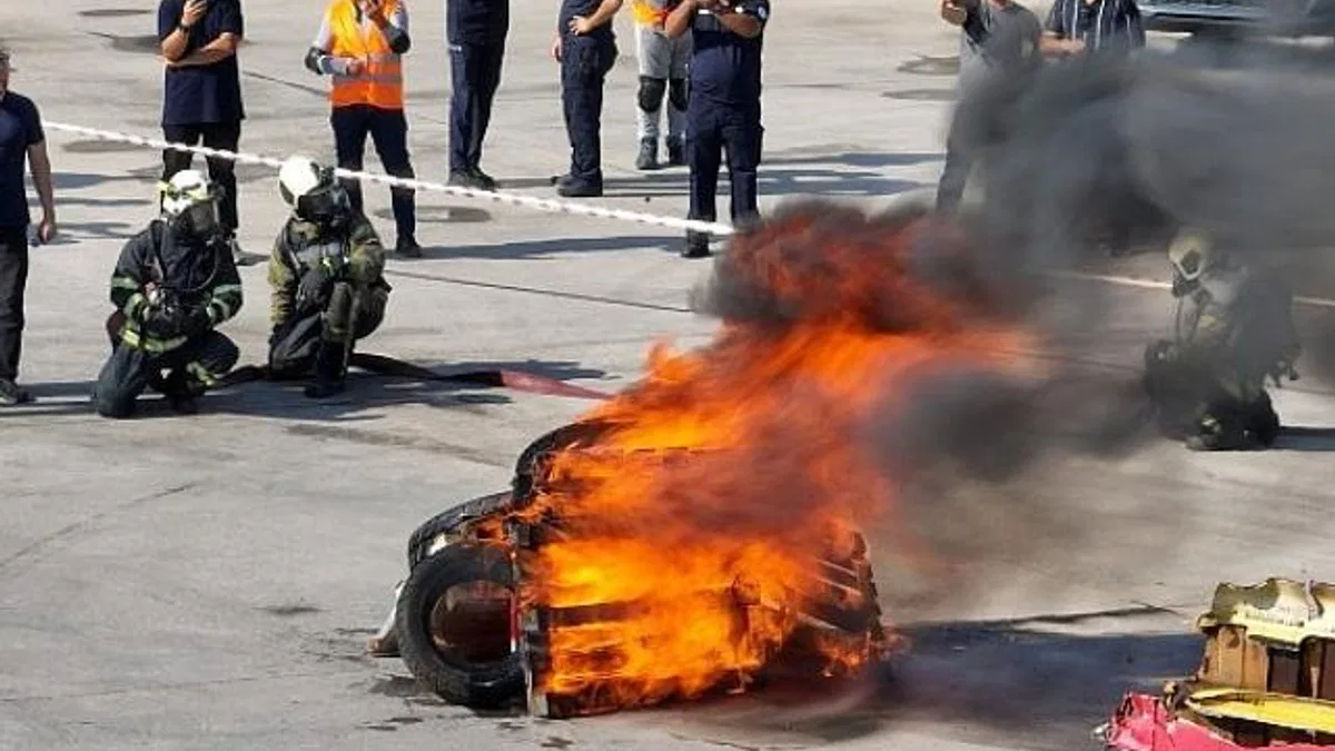 Büyükşehir İtfaiyesine tam not