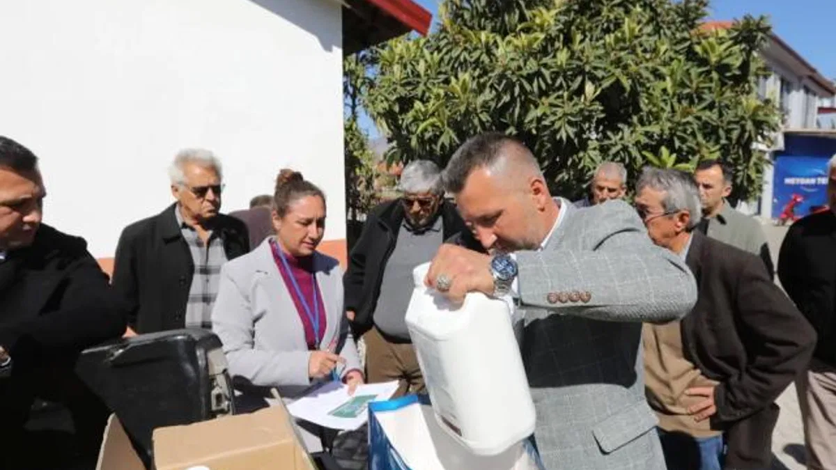 Muğla’da dondan zarar gören üreticilere destek