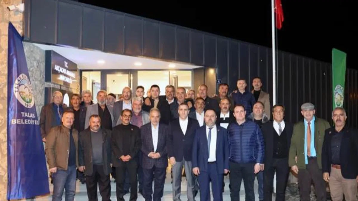 Kayseri Talas’ta muhtarlar Akçakaya’da buluştu