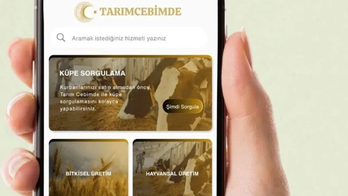 Kurbanlık seçimi ‘Tarım Cebimde’ ile daha güvenli