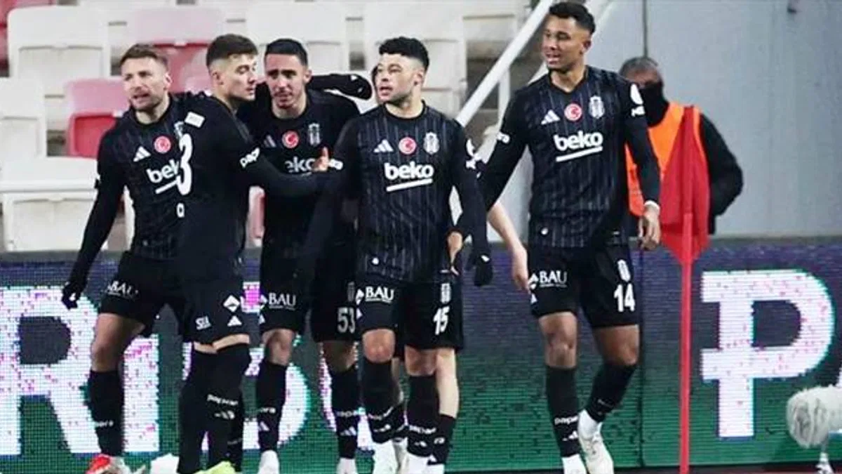Net Global Sivasspor 0-2 Beşiktaş (Maç Sonucu) Sivas’ta kazanan Kartal!