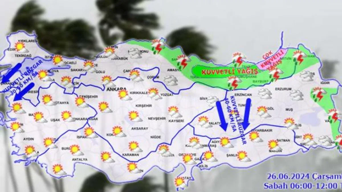 Meteoroloji’den iki ‘kuvvetli’ uyarı