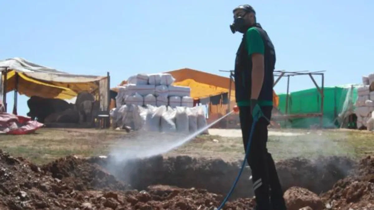 Kocaeli Büyükşehir, kurban pazar yerlerini ilaçlıyor
