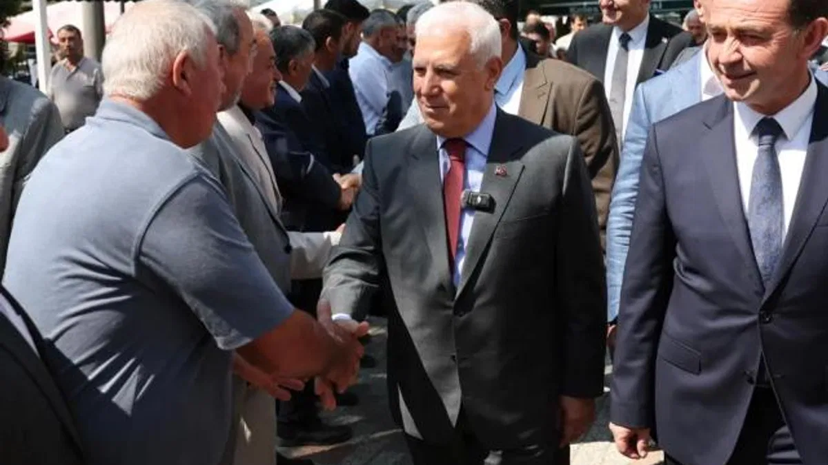Başkan Bozbey: Çiftçilerimize destekler artarak devam edecek