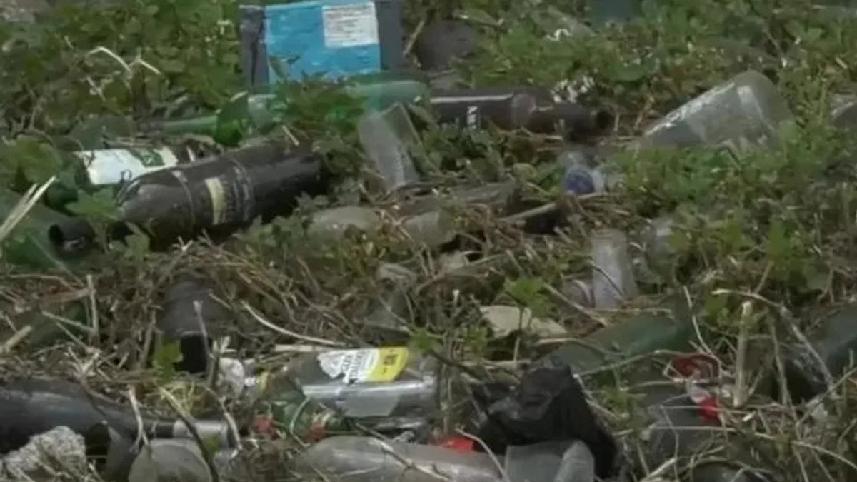 Tarihi surlar alkol ve madde bağımlılarının meskeni oldu