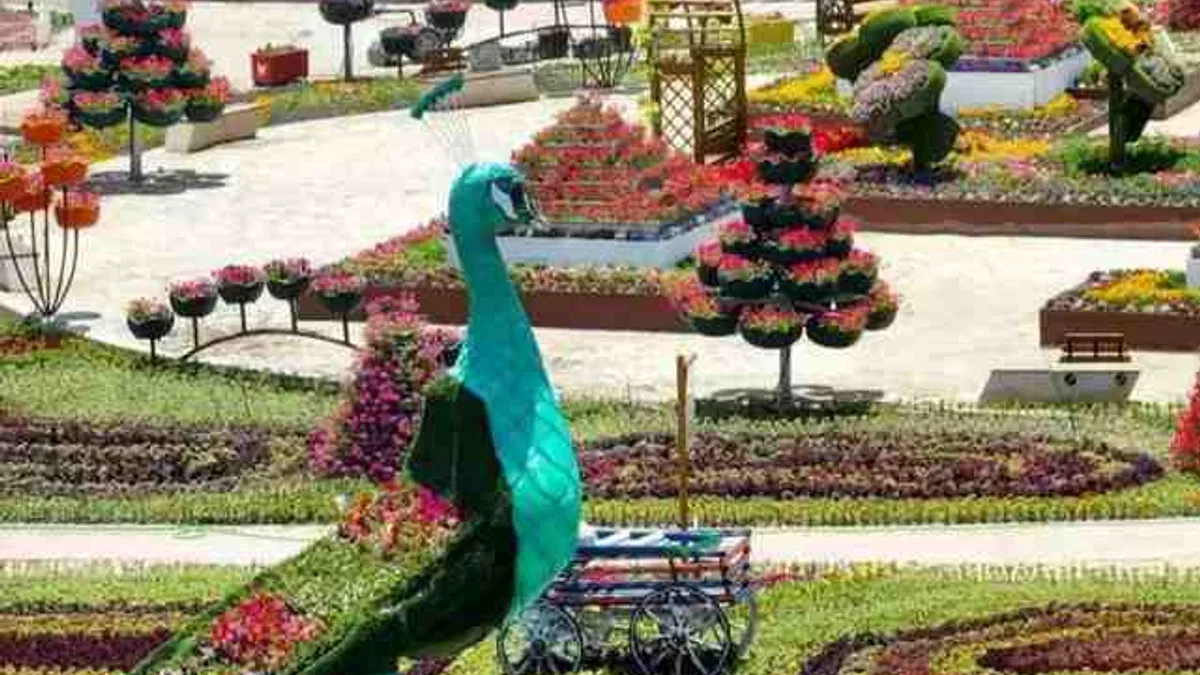 Konya Selçuklu Çiçek Bahçesi yeni sezona kapılarını açıyor
