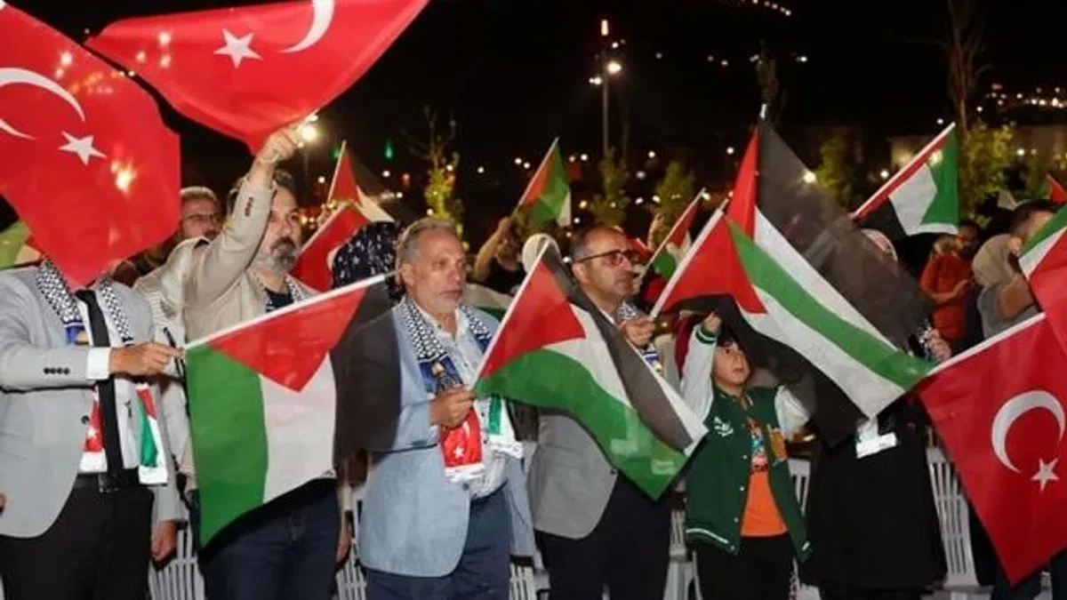 Kayseri’de vicdanlar Gazze için buluştu