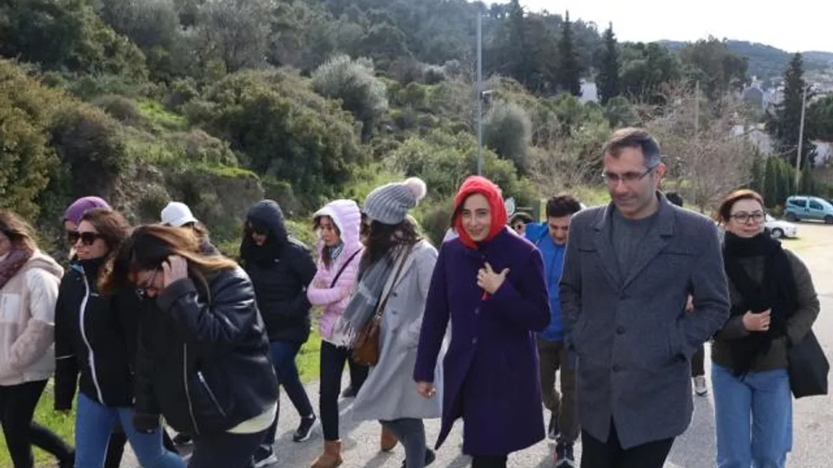 İzmir Güzelbahçe’de ders sonrası doğa keyfi