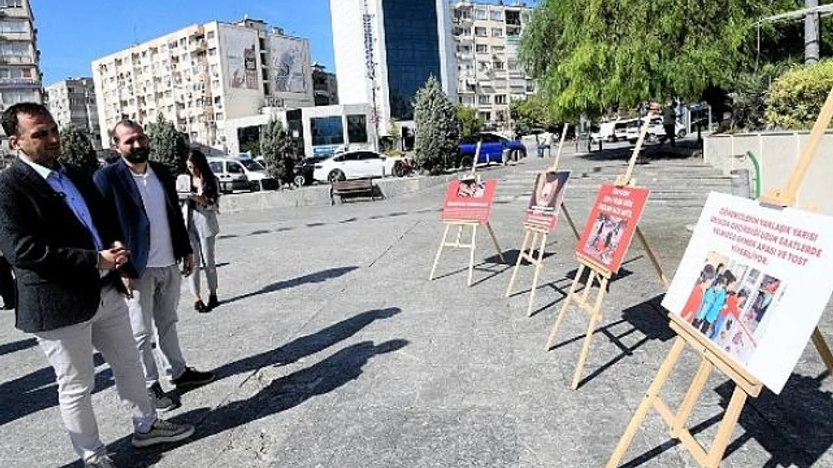 Bornova’da yoksullukla mücadele için farkındalık sergisi