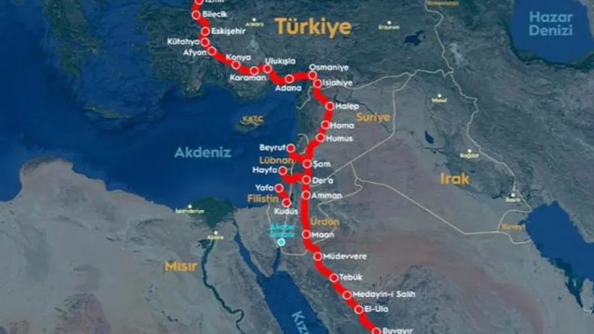 Türkiye, Suriye ve Ürdün’den mutabakat zaptı tamam… Tarihi Hicaz Demiryolu yeniden canlanıyor