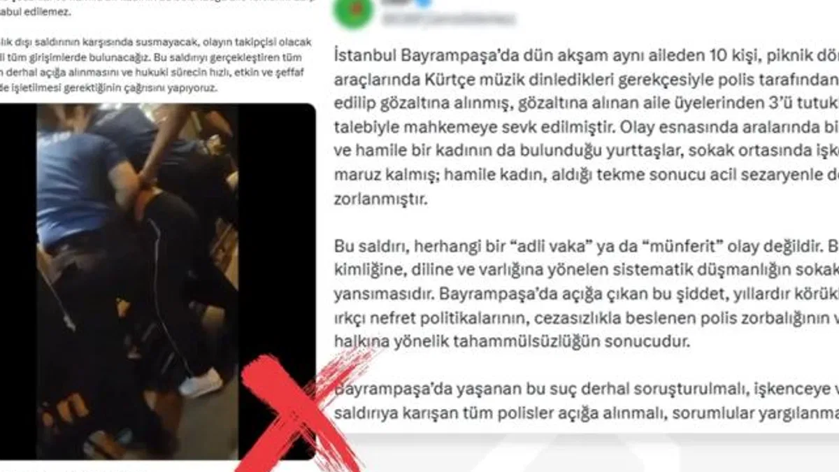 DMM: Bayrampaşa’daki iddialar gerçeği yansıtmıyor