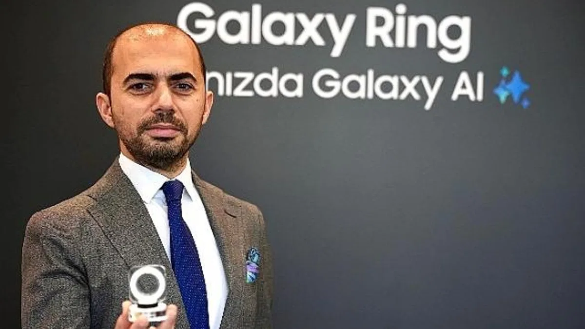 Samsung akıllı yüzüğü Galaxy Ring’i tanıttı