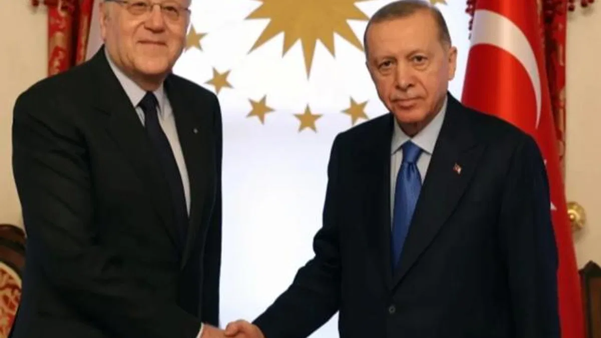 Cumhurbaşkanı Erdoğan, Mikati ile görüştü