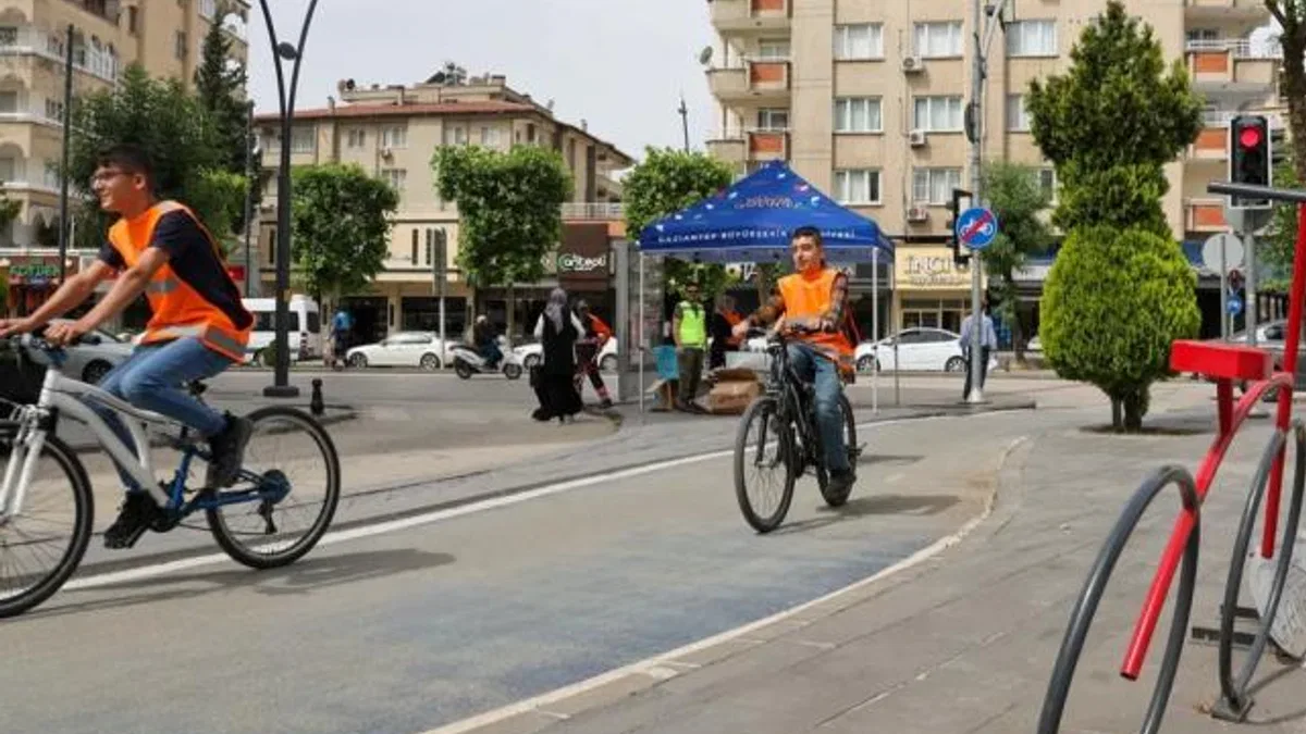 Gaziantep’ten sürdürülebilir ulaşıma pedallı destek