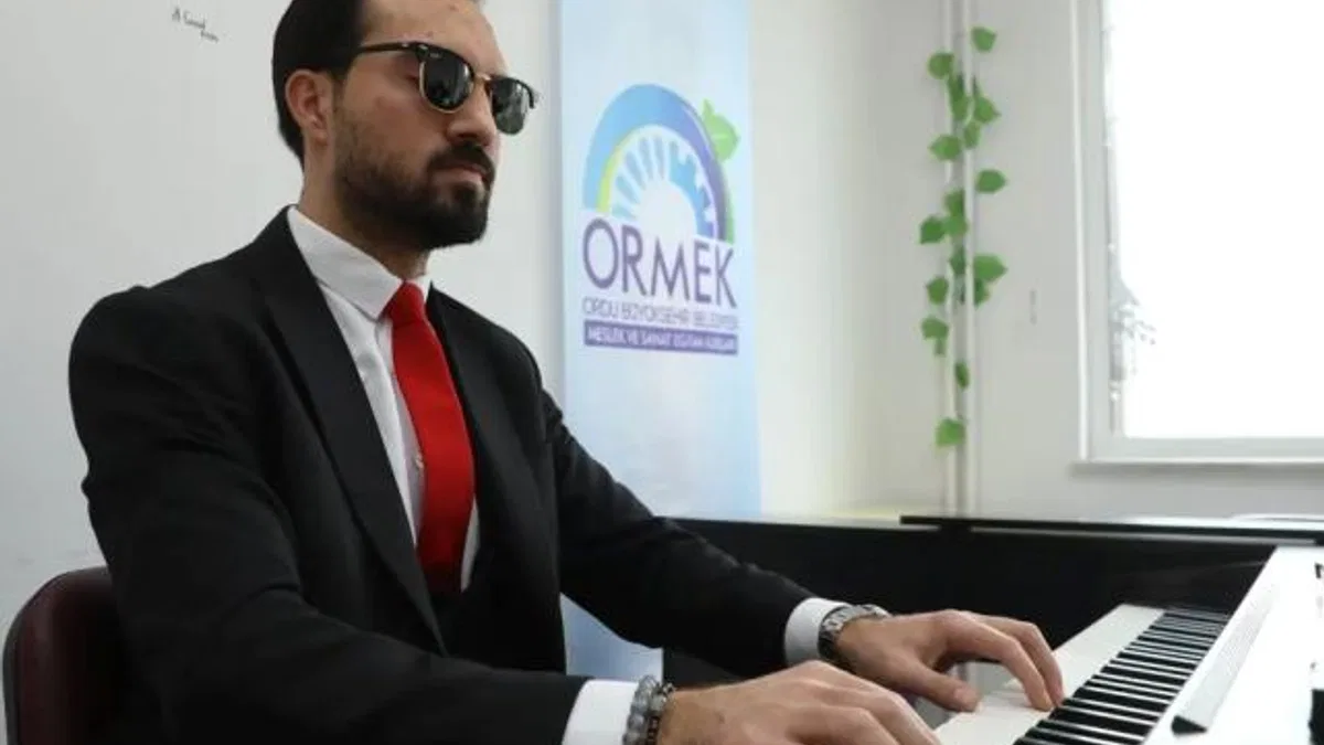 Ordu’da sanat engel tanımıyor