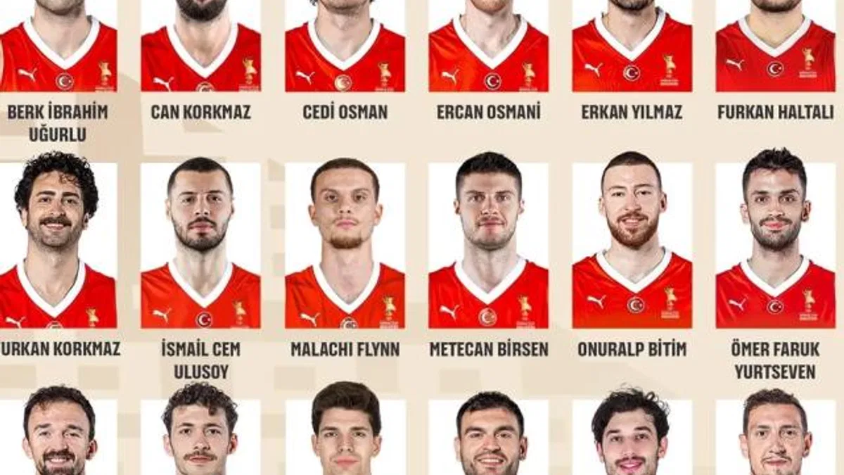 ‘A Erkek Milli’lerin 18 kişilik aday kadrosu açıklandı