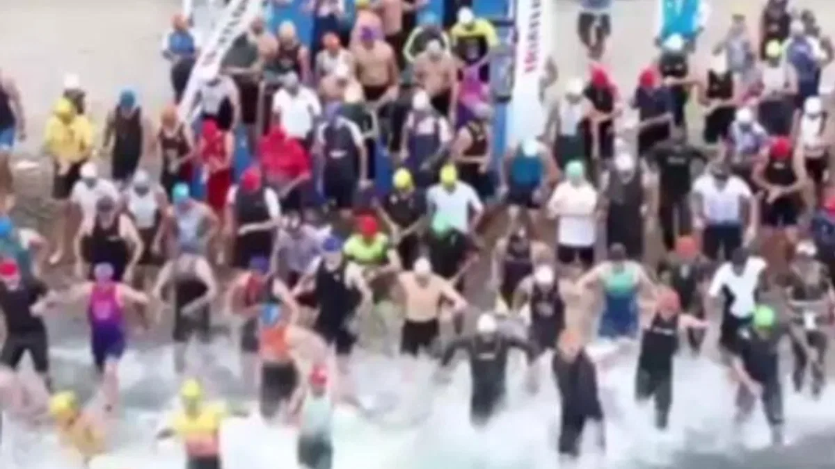 Mudanya’da triatlon coşkusu