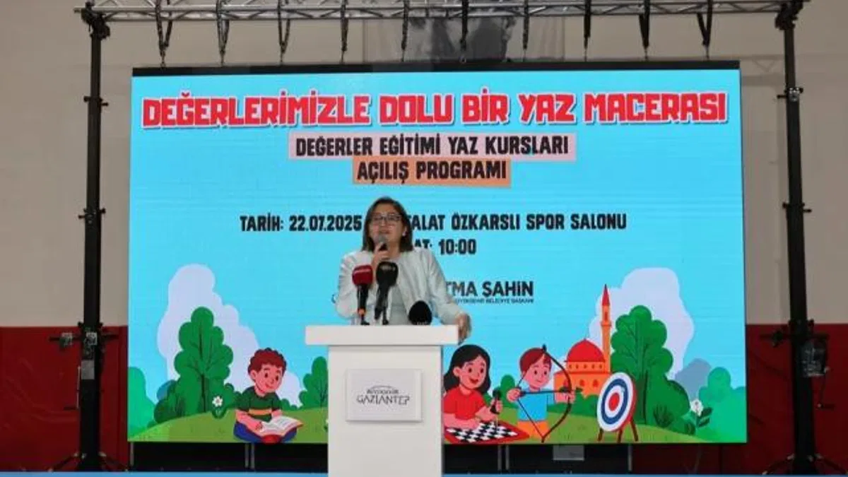Gaziantep’ten 12 bin öğrenciye Değerler Eğitimi