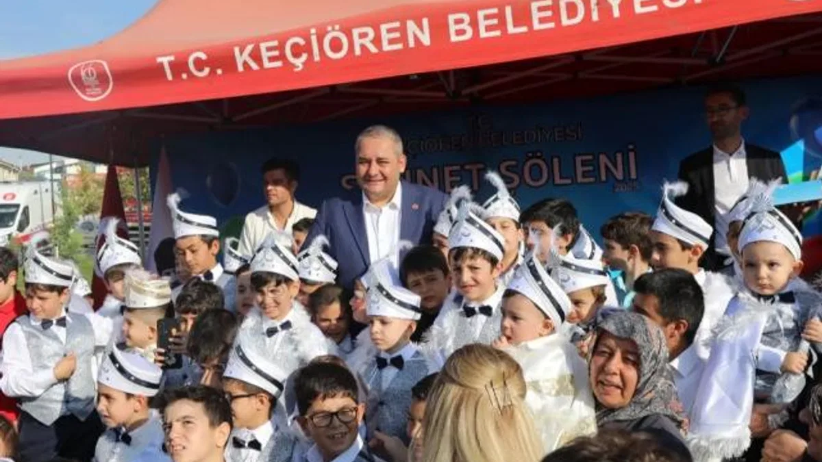 Ankara Keçiören’de sünnet şöleni