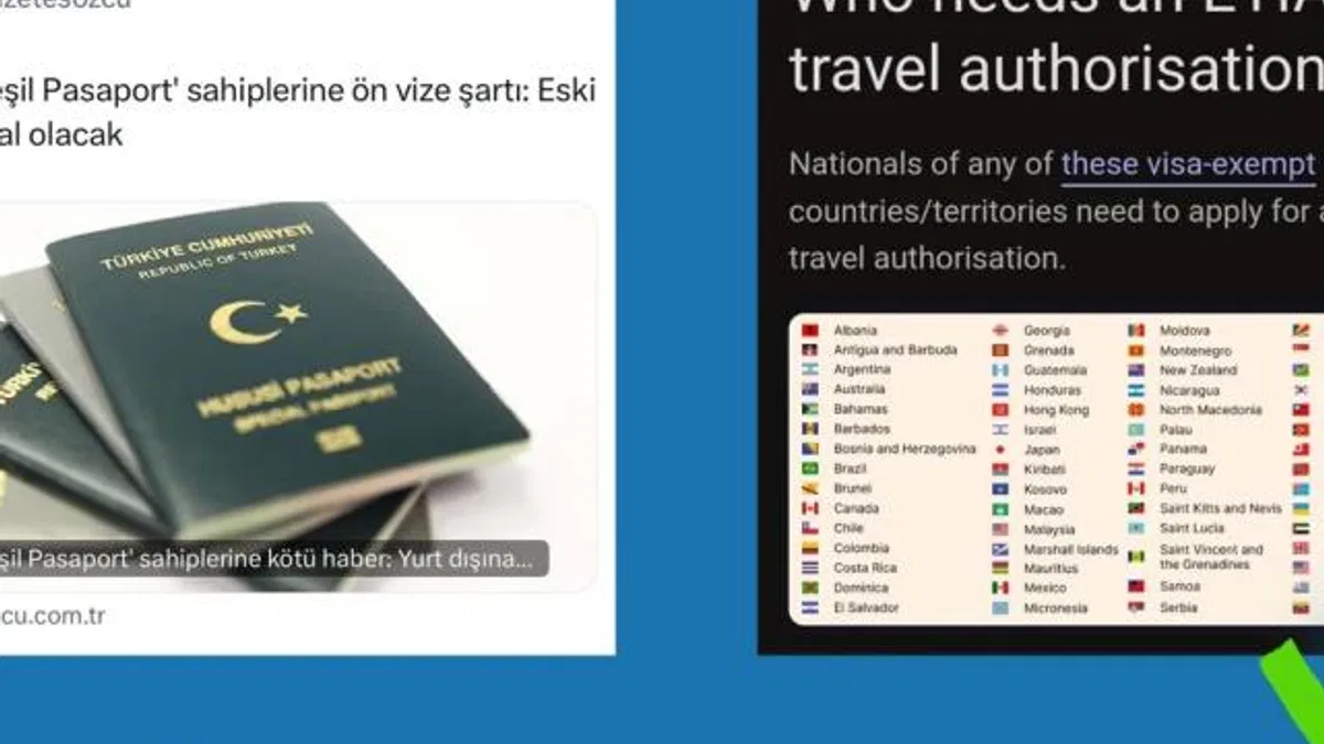 Yeşil ve gri pasaport iddiaları dezenformasyon!