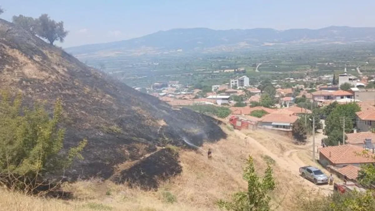 Manisa Turgutlu’dan büyümeden söndürüldü