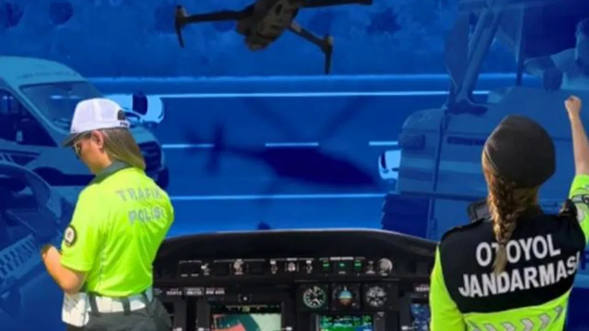Trafikte havadan karadan sıkı denetim