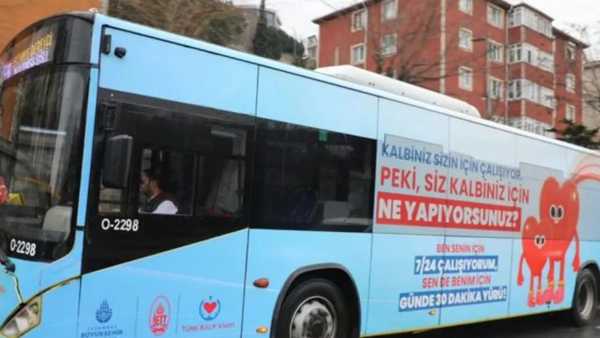İETT’den kalp sağlığı farkındalık çalışması