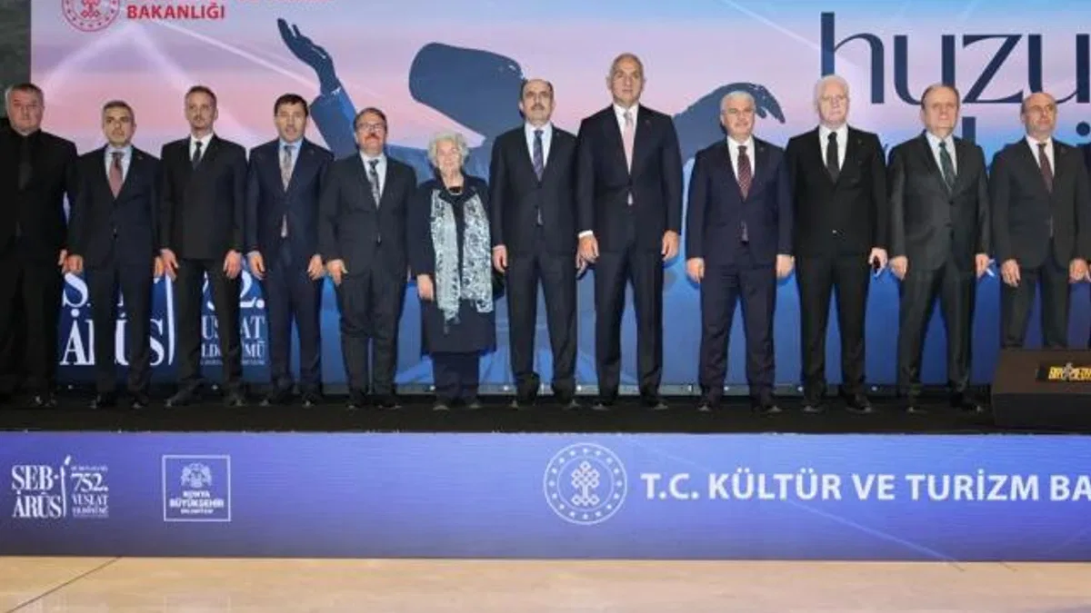 Konya’da anma törenleri “Huzur Vakti” temasıyla tanıtıldı