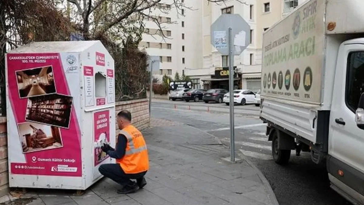 Kayseri Talas’ta atık kumbaraları yenilendi