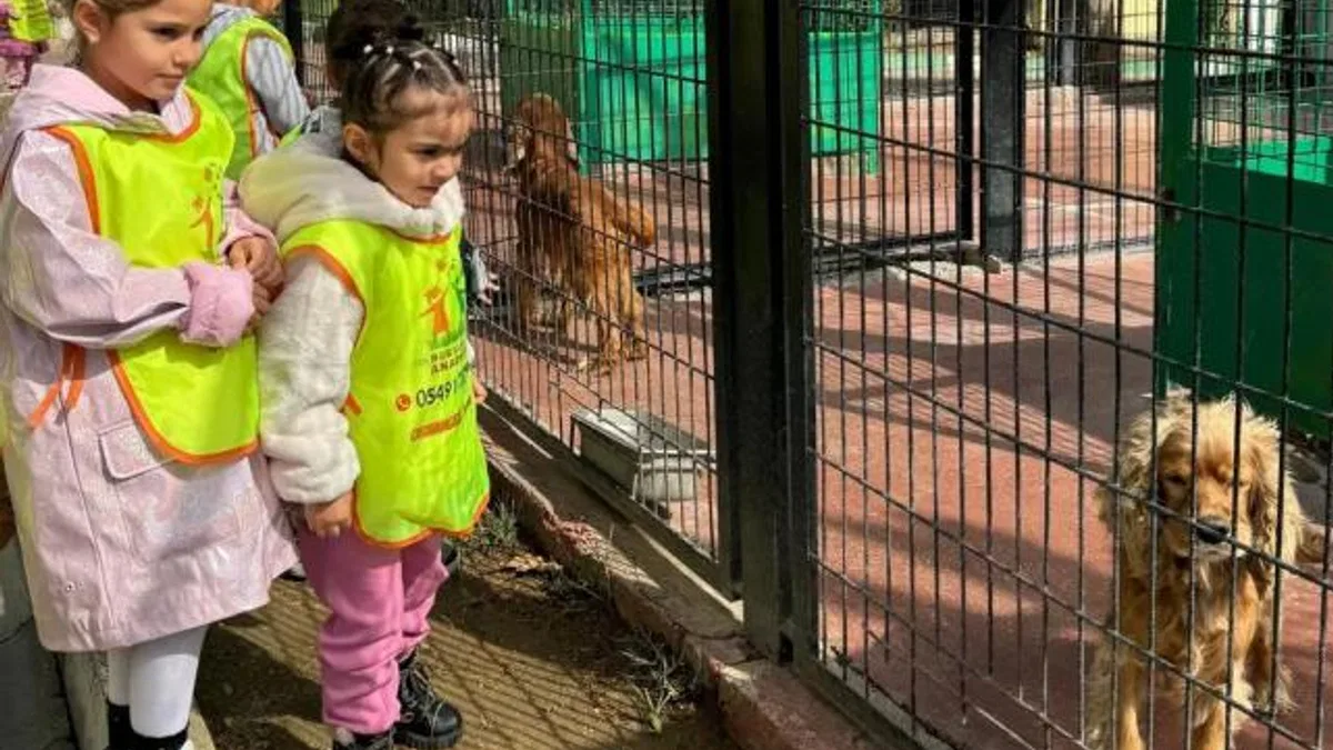 Osmangazi’de küçük hayvanseverlerden can dostlarına ziyaret