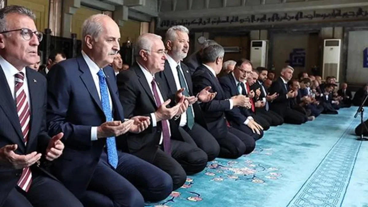 TBMM Camii’nde Mevlid-i Şerif