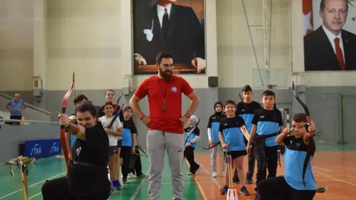 Yıldırım’da miniklere okçuluk eğitimi